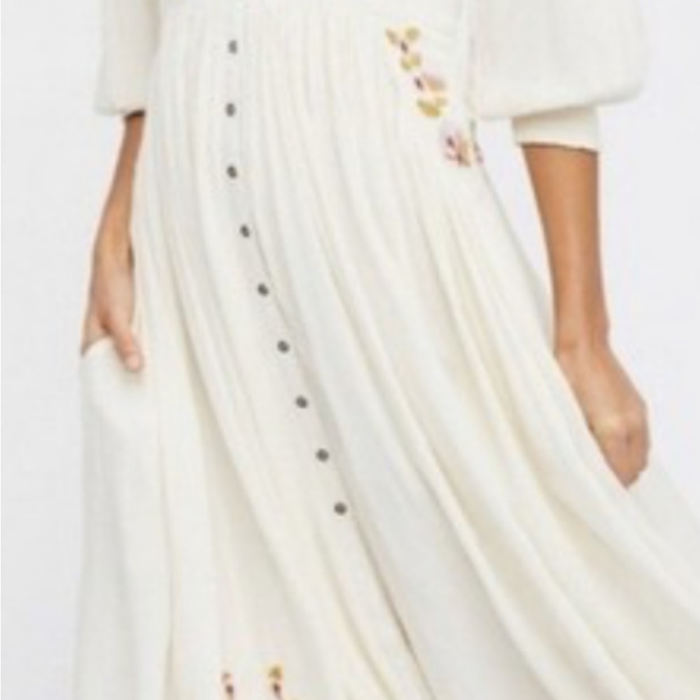 Nwt Free People boho embroidered dress